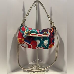 Coach Poppy C Groove Crossbody